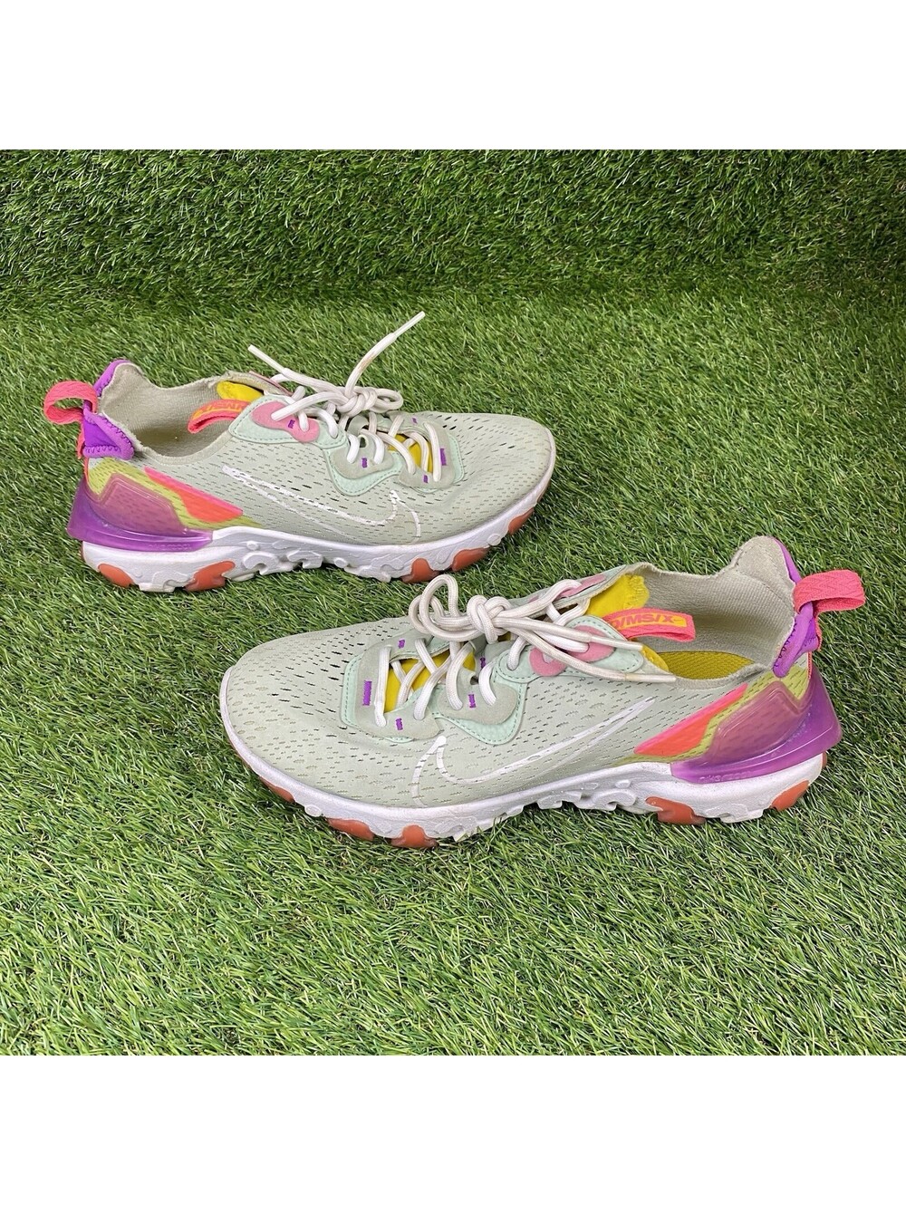 Nike NSW REACT Vision Women’s Shoes CI7523-300 Pistachio Frost/White US Size 9